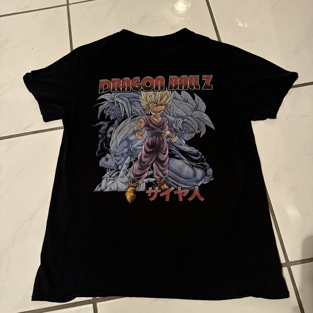 Gohan Dragonball Z T-Shirt Super Saiyan Anime Manga Trunks Super Saiyan 2 Goku